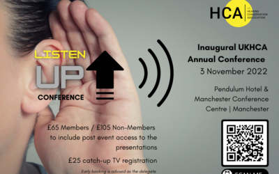 Listen Up Conference: Inaugural UKHCA Annual Conference  3 November 2022